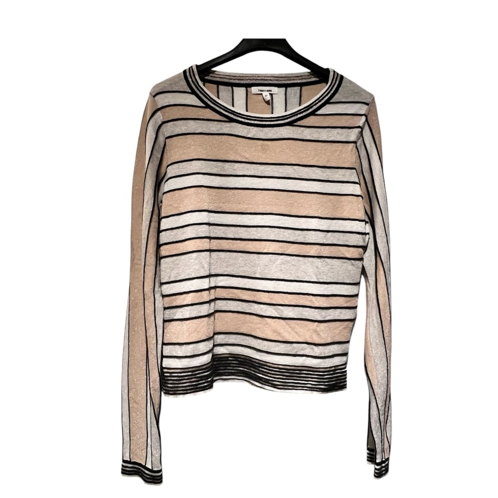 Etiqueta Negra Lurex Striped Sweater